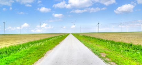 Champs d'éoliennes