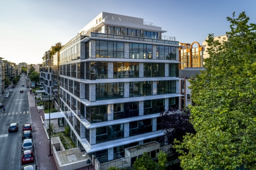 Le 66 Villiers à Levallois, rénové et siège de Datawords.