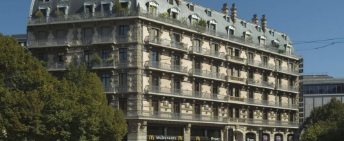 Le centre commercial Les Trois Dauphins à Grenoble. © Eurocommercial