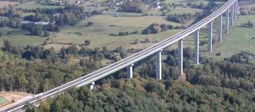 L'A28 Rouen-Alençon. © Egis