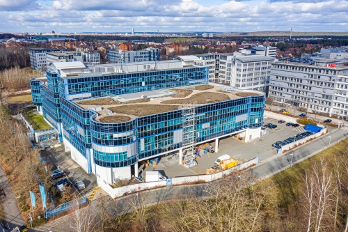 Le parc d'activités Eurocom à Nuremberg