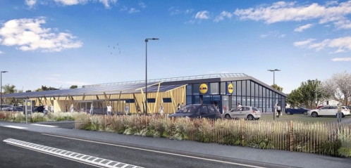 L'un des supermarchés LIDL acquis par Wavestone AM. 