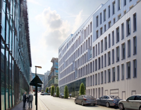 L'immeuble Oxygen, à Bruxelles.