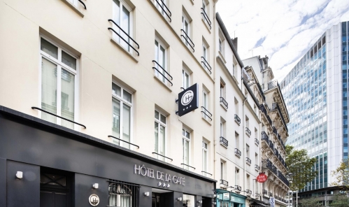 L'hôtel de la Gaité dans le 14e arrondissement de Paris. 