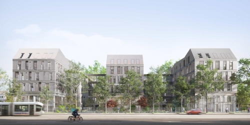 Le futur campus de BSB à Lyon 8