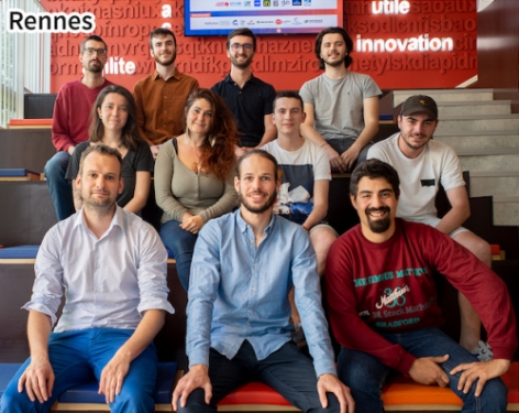 L'équipe de Check & Visit, à Rennes.