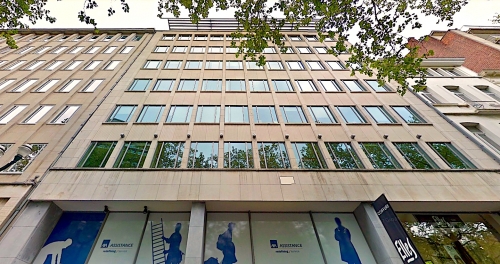 Le 166 Louise à Bruxelles. © Google Maps