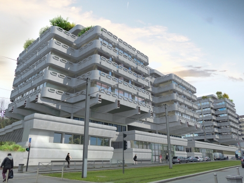 L'ensemble Les 3 Tours développés par le groupe Duval. 