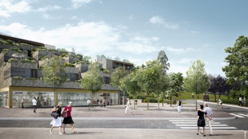 Le Domaine de la Ronce, un projet de construction de 125 logements porté par Gecina à Ville d’Avray (livraison au T3 2021). 