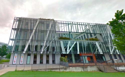 Le 40 Quai Rambaud, à Lyon Confluence. © Google Maps