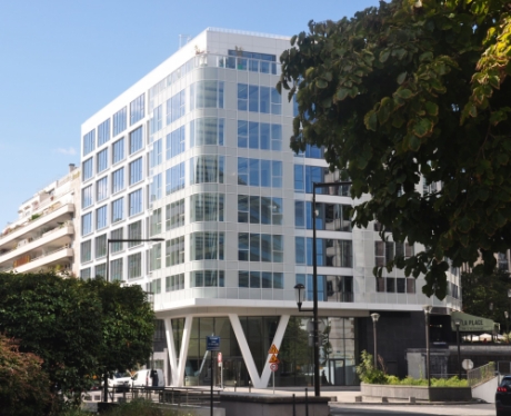 L'immeuble Wanna à Boulogne-Billancourt. 