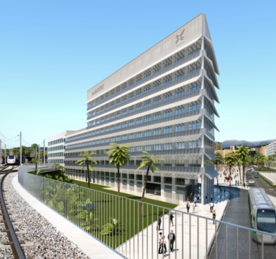 L'immeuble Connexio, à Nice