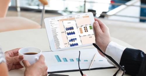 La solution de flex office développée par Semana. 