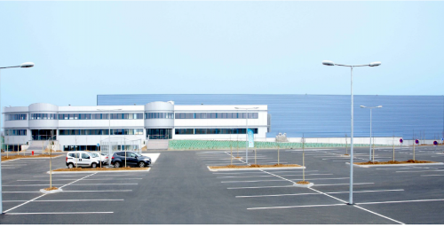 La nouvelle plateforme du fonds Elof, près d'Évreux.