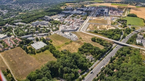 Vue du plateau de Paris-Saclay © EPA Paris-Saclay/Alticlic