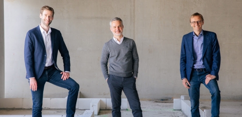 Les trois dirigeants de Rise PropTech Fund.