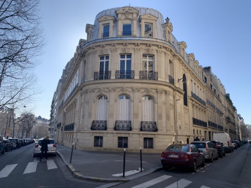 Le 43-45 avenue d'Iéna, dans le 16e arrondissement de la capitale.