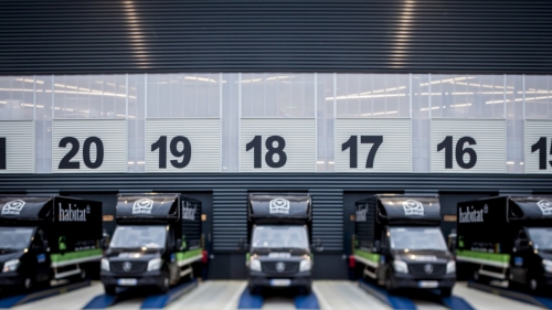 Le nouvel entrepôt à Amblainville de BNP Paribas REIM. © PRD Logistique