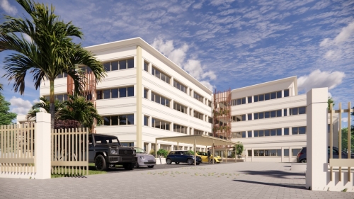 Vue du projet du 480 Prado, à Marseille. 