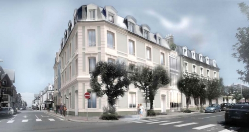 Le futur You-Urban Hospitality de Deauville © DNS Architectes