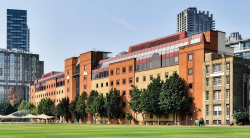 Le 2-14 Bunhill Row à Londres. 