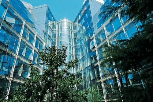 Le 7 Adenauer, siège d'Unibail-Rodamco-Westfield. © URW