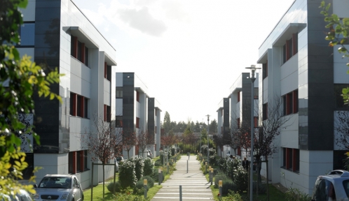 L'immeuble Exapole à Nantes fait partie du portefeuille de Foncière Bretagne Pays de Loire.