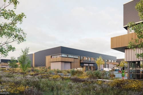 Le parc Innovaspace à Chalifert (IDF)