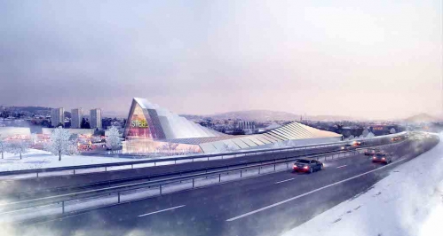 Le projet Steel développé par Apsys à Saint-Étienne © SUD Architectes