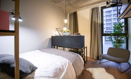 La résidence étudiante Milestone de Porto.