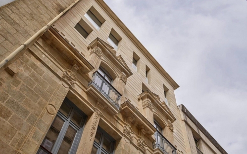 Le siège d'Aquipierre à Bordeaux. 