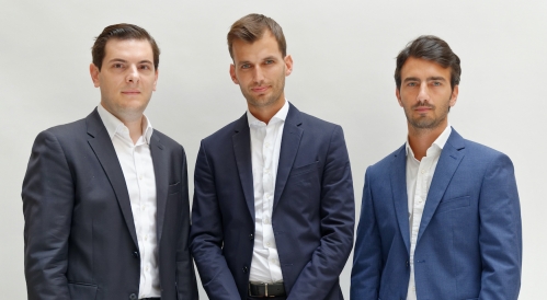 Les trois fondateurs de Homunity. 