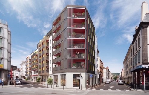 La future résidence Cazam de Clermont-Ferrand. © Asylum