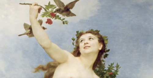 Héméra, déesse de la mythologie grecque par William-Adolphe Bouguereau. © Wikimedia 