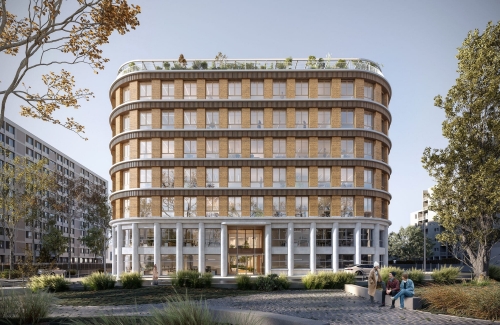 L'immeuble Viaterra à Lyon. © Maud Caubet Architecture