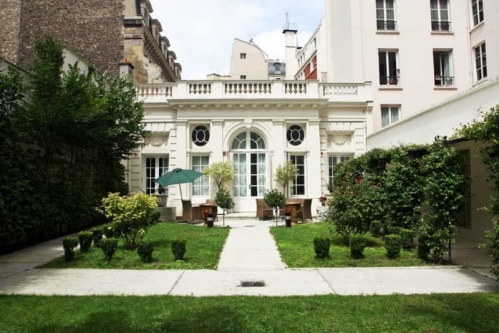 L'hôtel particulier du 15 rue Boissière, à Paris 16. ©Fiducial Gérance