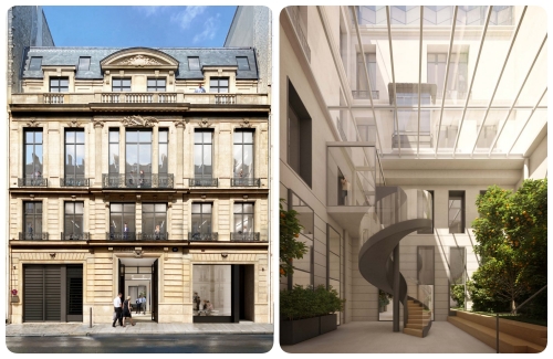 Le 90 Courcelles, restructuré par Wilmotte