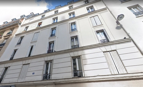 L'un des actifs acquis par la Mairie de Paris, rue Championnet, dans le 18e arrondissement. © Google Maps