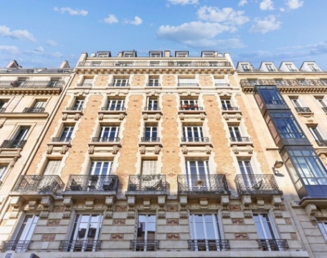L'immeuble 204 Pereire à Paris. 