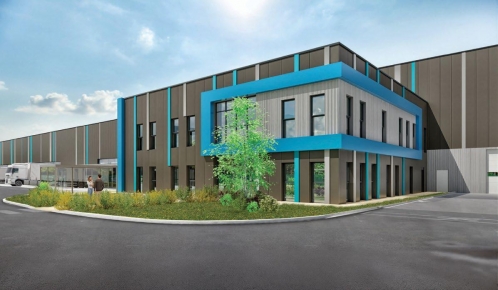 Le projet d'AG Real Estate situé à Saint-Aubin-sur-Gaillon.