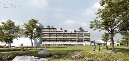 La Française REM s'offre une résidence seniors à Dijon-Arsenal. © Maud Caubet