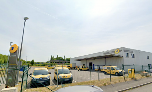 La messagerie La Poste à Seclin. © Google Maps