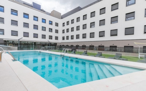 La résidence Mi Campus à Madrid. 