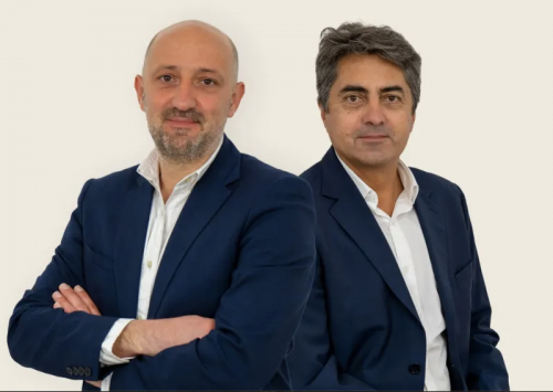 Jonathan Ligot et Georges Baril.