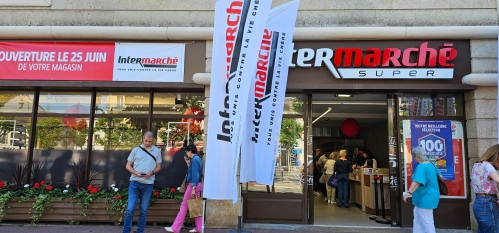 Le magasin Intermarché de Maisons-Laffitte. © Les Mousquetaires