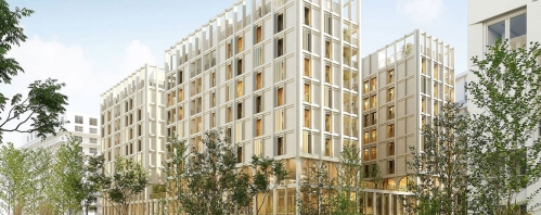 La future résidence Heka à Bordeaux. 