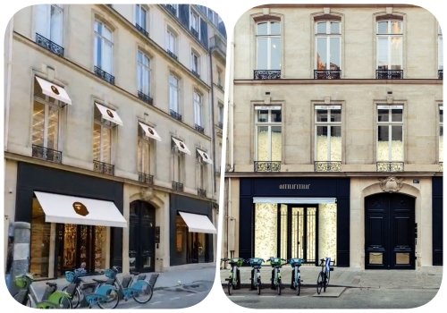 Le 217 Saint-Honoré à Paris. 