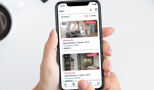 La plateforme Mon Chasseur Immo. 