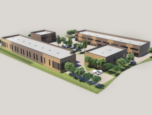 Le futur SVM Park de Taverny. 