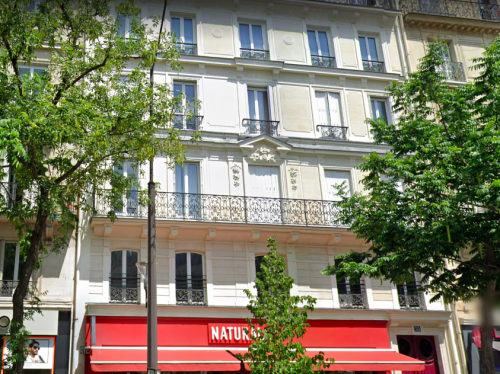 Le 33 boulevard Voltaire, repris par AEW. © Google Maps